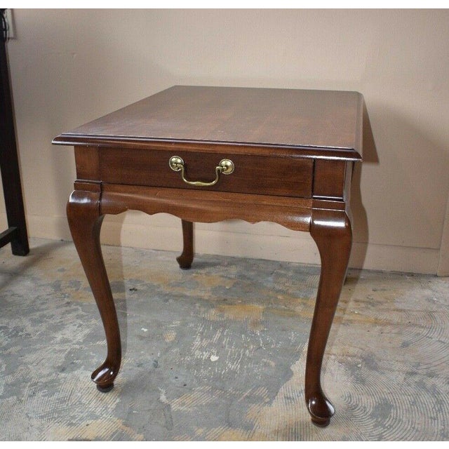 Vintage Traditional Cherry End Table Chairish