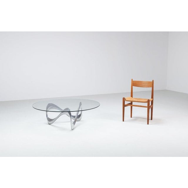Snake Coffee Table attributed to Knut Hesterberg for Ronald Schmitt, Germany, 1965 For Sale - Image 9 of 14