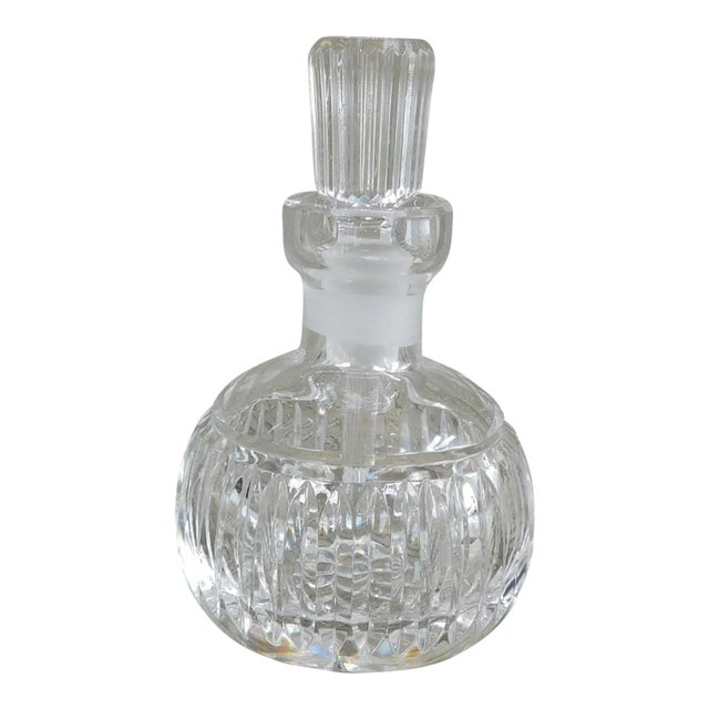 1970s Waterford Vanity Perfume Bottle For Sale