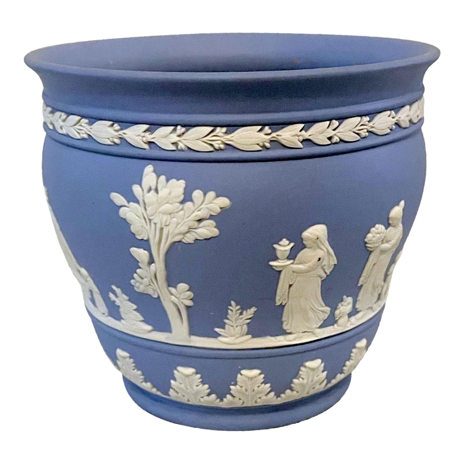 Vintage Wedgwood Jasperware Planter Chairish