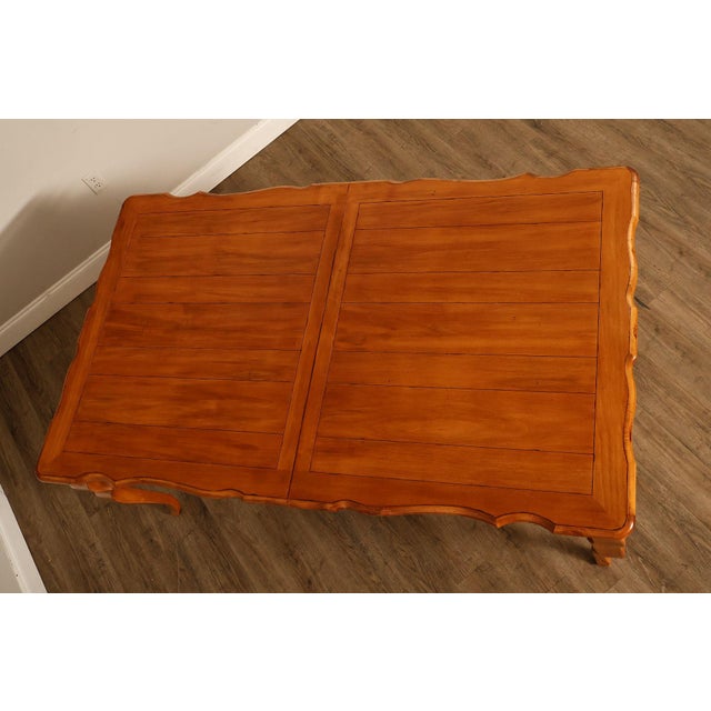 Late 20th Century French Country Style Expandable Dining Room For Sale - Image 5 of 18