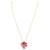 Designer Effy's Natural Pink Sapphire & Diamond Pendant /Necklace 14Kt Rose Gold For Sale - Image 10 of 18