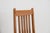 Vintage Scandinavian High Back Wood Dining Chairs, 1980s, Set of 4 For Sale - Image 10 of 12