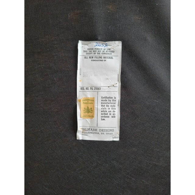 Upholstered Queen Headboard by Tri Mark Designs, 1970s For Sale - Image 9 of 9