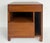 Mid-Century Modern 1950s Gio Ponti Singer & Sons Walnut, Rosewood Nightstands Restored, Pair For Sale - Image 3 of 18
