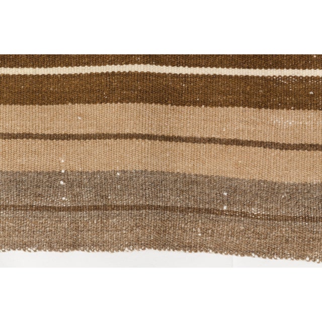 Antique Bohemian Stripe Kilim Rug For Sale - Image 10 of 10