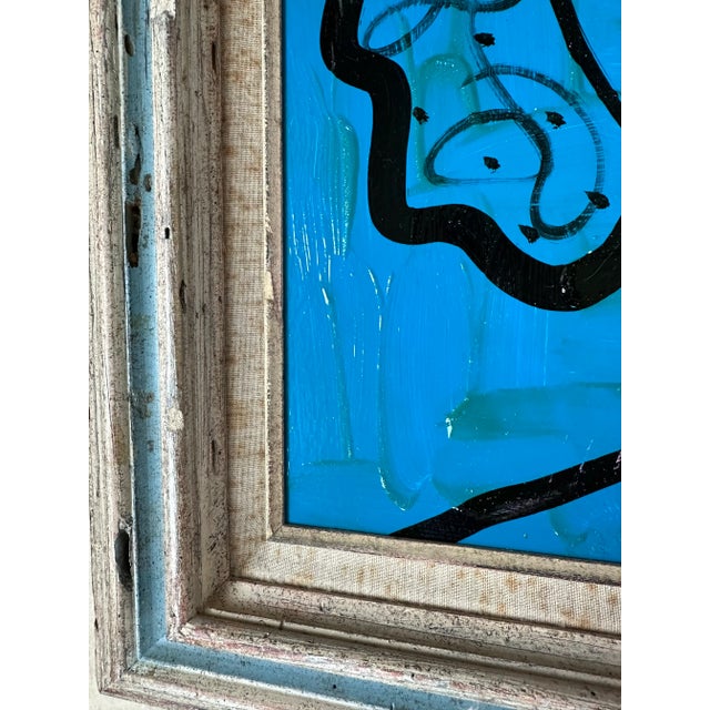 Peter Keil 1974 Original Peter Keil Painting Framed For Sale - Image 4 of 7