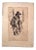 Old Man - Original Etching on Paper by Henri Piere Jamet - 19th Century 20th century For Sale
