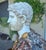 Bust of the Roman Emperor Hadrian from 1950 in Painted and Vitrified Terracotta, 1950, Terracotta For Sale - Image 8 of 12