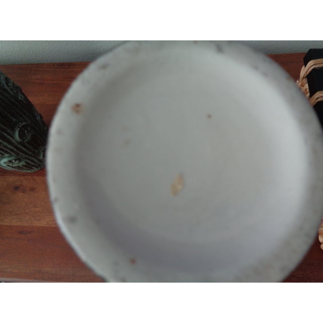 Mid Century Modern Pottery Vase For Sale - Image 4 of 4