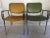 Title: 1970s Modern Tubular Chrome Occasional Arm Chairs by Global Upholstery Company, Ltd. - Set of 2. Manufacturer:...