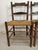 Rustic Straw Chairs, Set of 4 For Sale - Image 16 of 18