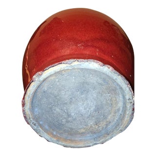 Chinese Sang De Boeuf (Oxblood) Glaze Vase For Sale