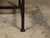 Contemporary Contemporary Coffee Table Made with Antique Door Fragment on Custom Iron Base For Sale - Image 3 of 12