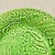 Rustic European 1980s Bordallo Pinheiro Green Grape Vine & Basket Weave Green Plate For Sale - Image 3 of 9
