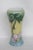 Art Deco Hand Painted Pink Orchid Flower Vase For Sale - Image 9 of 10