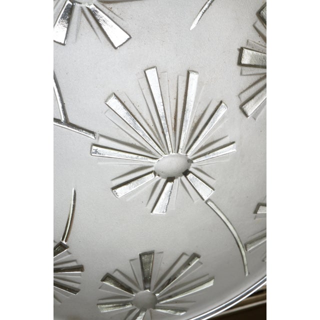 French Art Deco Pendant Light by Degue 1930 France - 2 Available For Sale - Image 9 of 11