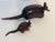 1970s Vintage Wood Carved Armadillo Figurines For Sale - Image 5 of 5