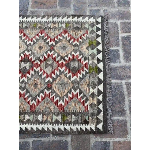2020s Contemporary Handmade Kilim Rug For Sale - Image 5 of 7