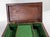 Early 20th Century Folk Art Inlaid Wood Dresser Box With Alligator Surface For Sale - Image 11 of 14