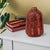 Sharma Crimson Gold Slanted Vase Large For Sale - Image 9 of 10