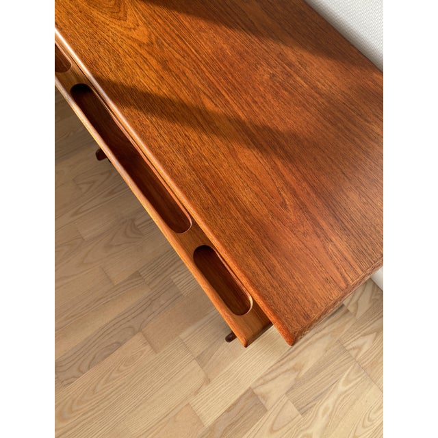 Teak Sewing Table, 1960s For Sale - Image 12 of 14