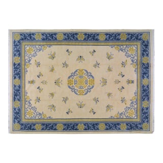 Vintage Chinese Art Deco,10'00'' X 14'00'' For Sale