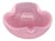 Pink Opaline Murano Glass Bowl from Manifattura Di Murano, 1970s For Sale