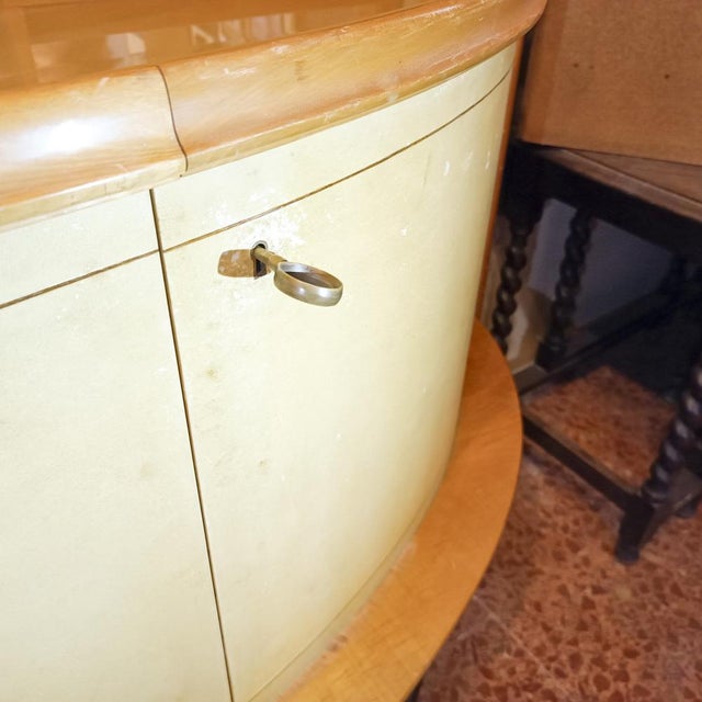 Sideboard with Large Mirror by Canturini Artisans For Sale - Image 17 of 18
