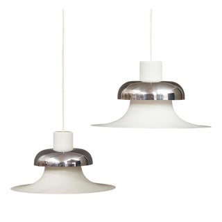 Mandalay Pendant Lamps by Andreas Hansen for Louis Poulsen, 1970s, Set of 2 For Sale