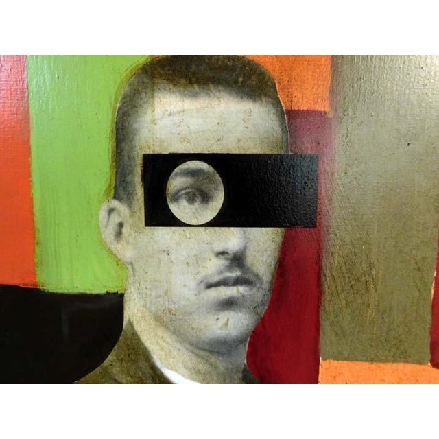 Anke Schofield " Porter 2" Commission Piece Hand Signed on Panel 55" X 65" Offer For Sale - Image 4 of 7