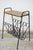 Wrought Iron and Wood Side End Table, 1950s For Sale - Image 10 of 10