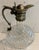 20th Century Cut Glass and Silver-Plated Metal Carafe For Sale - Image 4 of 7