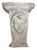 Terracotta Pedestal With the Face of Athena For Sale