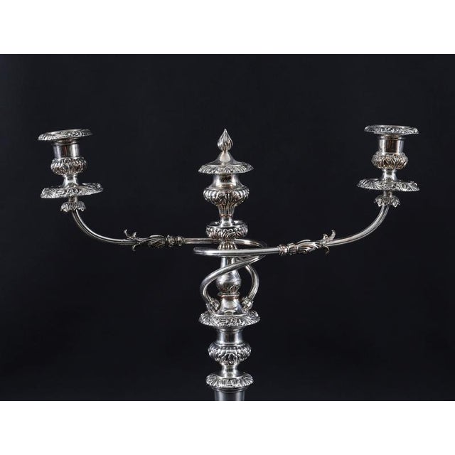 Antique Sheffield George III Candelabra, 18th Century, Set of 4 For Sale - Image 4 of 18
