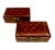 Brown Early 19th Century Chinese Boxes With Oriental Figures - a Pair For Sale - Image 8 of 8