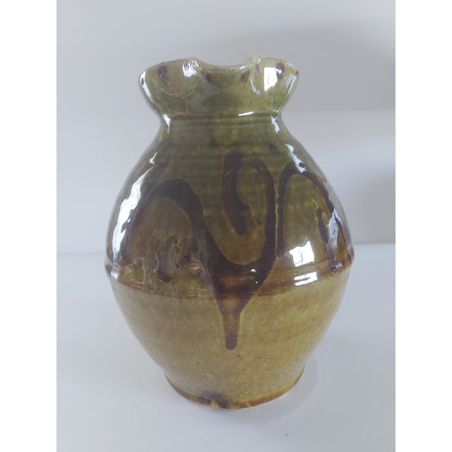 Japanese Mid-Century Japanese Studio Pottery Jug For Sale - Image 3 of 9