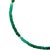 Green Agate Ombre Gold Bead Necklace For Sale - Image 4 of 8