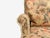 Late 20th Century Traditional, Rolled Arm Lounge Chair, Floral Fabric, Wood, Usa, 1980s For Sale - Image 5 of 11