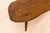 1970s Brutalist Oak Slab Coffee Table, Central Europe, 1960s For Sale - Image 5 of 9