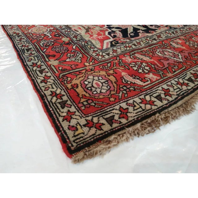 Vintage Karabagh Palace Rug For Sale - Image 9 of 10