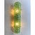Early 21st Century Hammered Green Graniglia Murano Glass Wall Sconces by Simoeng for Simoeng, Set of 2 For Sale - Image 5 of 6