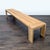 This solid teak bench offers a sleek and modern design perfect for any space. Its sturdy construction makes it suitable...