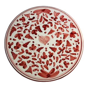 1980s Vintage Handmade Italian Cake Plate