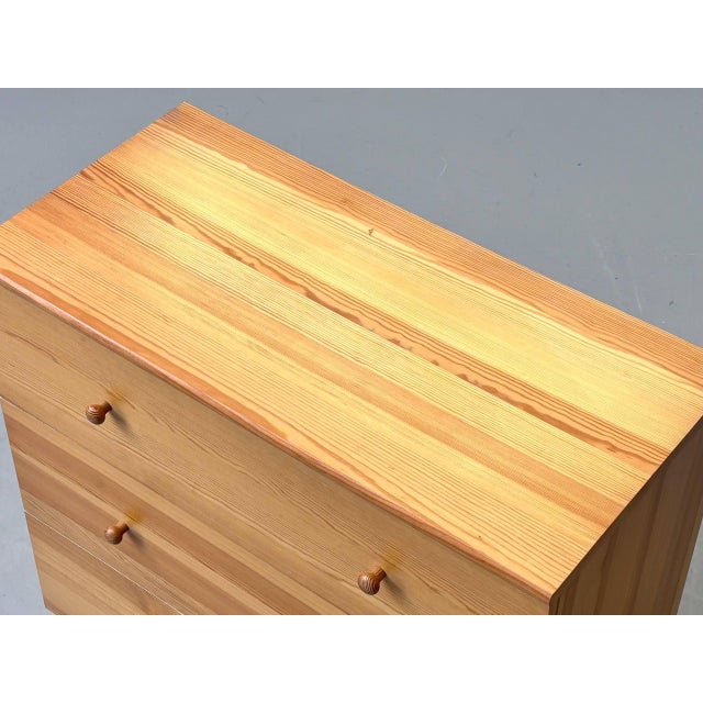 Pine Chest of 3 Drawers, 1970s For Sale - Image 13 of 16