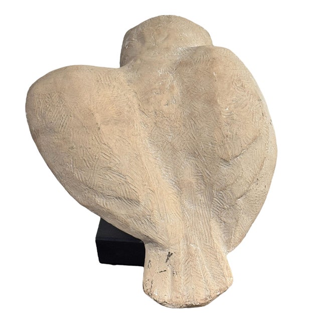 Vintage Snow Owl Sculpture by Klara Sever For Sale In Chicago - Image 6 of 12