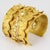 Baroque Mercedes Robirosa Gilded Baroque Cuff Bracelet with Carving For Sale - Image 3 of 8