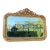 Late 20c French Louis XVI Gold Wood Wall Mirror For Sale
