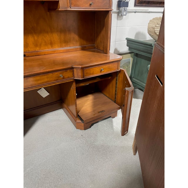 2010s Mahogany Office Credenza For Sale - Image 5 of 15