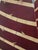 1960s F-006 Pair of Mid-Century Modern Abstract Carved Bamboo Sculptures in Oxblood For Sale - Image 5 of 6